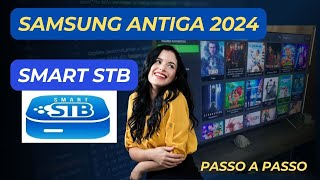 PASSO A PASSO INSTALE SMART STB NA SAMSUNG ANTIGA SERIE J 2024 [upl. by Dilahk464]