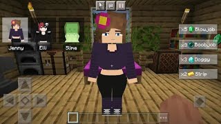 New Girlfriend Addon For Minecraft PE 121  Girlfriend Addon  Minecraft Girl Addon Download [upl. by Demmer]