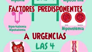 FACTORES PREDISPONENTES A SITUACIONES DE URGENCIA [upl. by Enyehc]