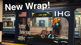 New York City IHG Hotel Wrap on the 7 train action [upl. by Eirrab]