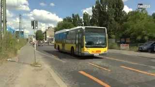 MercedesBenz Citaro der Berliner BVG auf Linie 240 am Ostkreuz 042014 [upl. by Illom170]