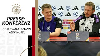 🎙️ Pressekonferenz der Nationalmannschaft vor 🇧🇦🇩🇪 mit Nagelsmann amp Nübel [upl. by Tawsha833]