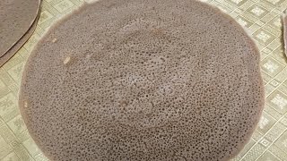 Traditional Injera from The Family Convience Store Harrisonburg VA [upl. by Esiocnarf]