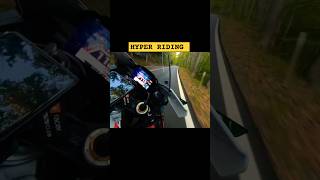 HYPER RIDE BIKE TOP SPEED CHECK SOUND bike automobile trendingshorts video viralvideo sorts [upl. by Ayyn862]