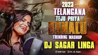 A CLEMENT ANNA NEW SONGS REMAKE TELANGANA TEJUPRIYA BONAL SPECIAL DJ MASHUP [upl. by Akemad]