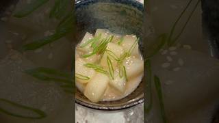 miso braised daikon recipe daikon foodshorts japanesefood fypシ゚viral food cooking fypage [upl. by Fredette]