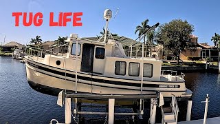 Heres A TUG BOAT I Could LIVEABOARD  32 Nordic Tug [upl. by Gruver]