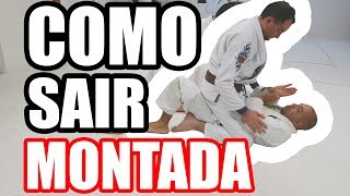 COMO SAIR DA MONTADA NO JIU JITSU 😎 [upl. by Yvette]