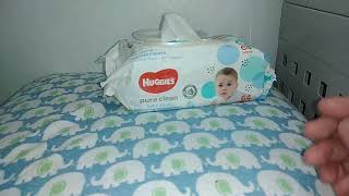 Huggies Baby Wipes Review [upl. by Eiuol]