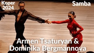 Armen Tsaturyan amp Dominika Bergmannova  International Championship Koper 2024  Dancesport Heritage [upl. by Kane856]