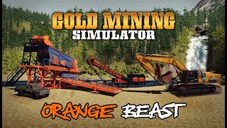 Gold Mining Simulator Orange Beast DLC  Release Trailer [upl. by Jeaz]