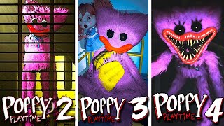 Kissy Missy Evolution  Poppy Playtime Chapter 24 Comparison 4K Showcase [upl. by Heathcote685]