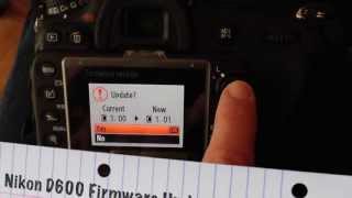 Nikon D600 Firmware Update Brings Full Frame HDMI Out [upl. by Hakeem]