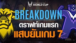 AWC2019  Breakdown  ดราฟท์เกมแรก แสบยันเกม 7 [upl. by Bollay]