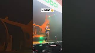 NINHO  TOUT EN GUCCI EN CONCERT 🤯 [upl. by Ahtael382]