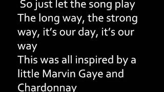 Big Sean  Marvin Gaye and Chardonnay LYRICS ON SCREEN [upl. by Gosney316]