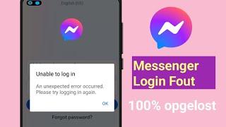 Herstel het probleem dat het inloggen op Messenger niet lukt I Hoe u het probleem dat inloggen op M [upl. by Vharat]