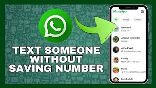 How to Text Someone without Saving Number in WhatsApp 2024 [upl. by Alleiram]