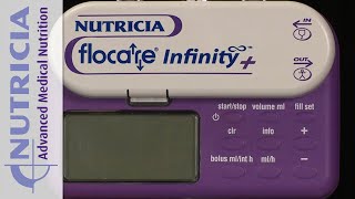 Programmierung der Flocare Infinity Ernährungspumpe  Nutricia [upl. by Hakon844]