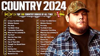 Country Music Playlist 2024  Luke Combs Chris Stapleton Brett Young Luke Bryan Kane Brown [upl. by Peg]