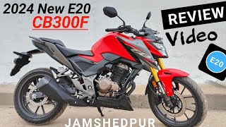 2024 Honda CB 300F Detailed Review CB 350F  Ride Review On Road Price Colour New  Bike Hindi [upl. by Akimehs]