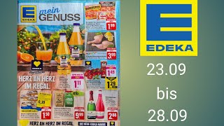 EDEKA Prospekt Rabatt Gültig von 2309 bis 2809werbungprospekt RabattangebotesparenEDEKA [upl. by Adalheid887]