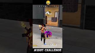 M1887 CHALLENGE 😂  SKYDEMON freefire skydemon funny freefireshorts shorts gaming [upl. by Wartow]