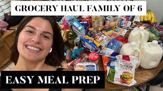 IM BACK WEEKEND GROCERY HAUL CLEANING 3 INGREDIENT MEAL PREP AND CLEANING AROUND THE HOUSE [upl. by Yrotciv]