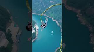 Bungee jumping from height largest bridge [upl. by Pelletier156]