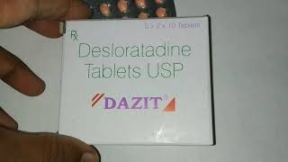 Dazit Tablets Uses in Hindi  Mrp Benefit Composition and Side Effects [upl. by Leseil104]