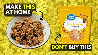 Never Buy StoreBought Granola Again The Perfect Easy Homemade Granola Recipe [upl. by Joy]