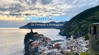 CINQUE TERRE da Vernazza a Riomaggiore youtube cinqueterre video italy beautiful [upl. by Fanestil]