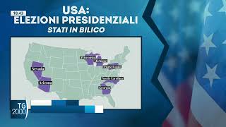 Usa campagna elettorale entra nel vivo Sfida TrumpHarris [upl. by Nev]