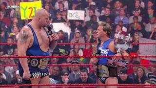 Unified Tag Team Champions Chris Jericho and Big Show [upl. by Nawoj231]