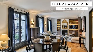 Luxury Paris Apartment 3 Bedrooms Haussmannien Style  Victor Hugo 75016  PARISRENTAL  REF60975 [upl. by Ainivad]