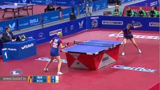 Viktoria Pavlovich vs Daniela DodeanEuropean Championships 2011 [upl. by Hsirrap398]