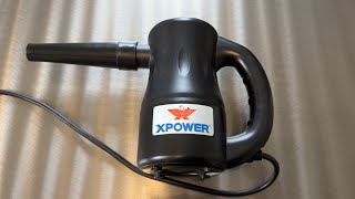 XPOWER Electric Air Duster Review [upl. by Prady377]