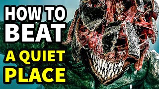 How To Beat The SOUND PREDATORS In quotA Quiet Placequot [upl. by Carilla640]