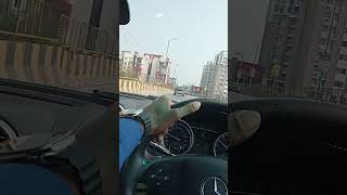 Mercedes ML 350 CDI formatic driving with me in Raipur City music [upl. by Chapen]