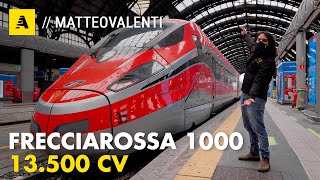 I segreti del FRECCIAROSSA 1000  Come si guida un TRENO ad ALTA VELOCITÀ da 35 mln € [upl. by Selbbep]