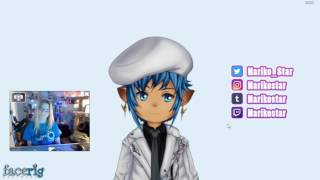 FaceRig Live2D Commission Demo [upl. by Ellennod]