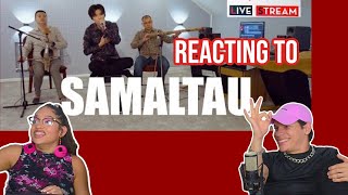 Waleska amp Efra react to DIMASH  Samaltau  Tokyo Jazz Festival 2020  REACTION FEATURE FRIDAY ✌ [upl. by Broderick984]