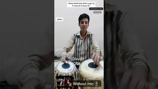 तीनताल बनारस घराना कायदा taught by Pt Santosh Kulkarni Sir santoshkulkarni3435 [upl. by Juna]