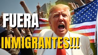 ¡El nuevo plan de inmigración de TRUMP cambiará todo para los inmigrantes indocumentados [upl. by Fasto]