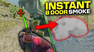 Ancient Instant B Door Smokes In 2 Minutes  CS2 Guide [upl. by Oravla]