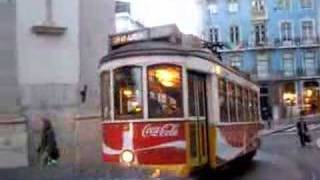 Lisbon tram 28 eléctrico  Eléctricos de Lisboa  Straßenbahn Lissabon  Portugal  Villamos [upl. by Golda82]