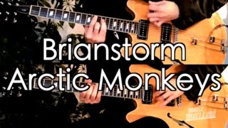 Brianstorm  Arctic Monkeys  Guitar Tab Tutorial amp Cover [upl. by Mayrim]