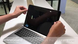 RetinaGuard MacBook Pro 2017 AntiBlue Light Screen Protector [upl. by Nesnah681]