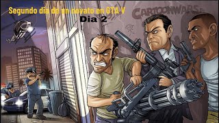 Segundo día de un novato en GTA V Modo historia día 2 [upl. by Renie455]