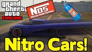 GTA Online  quotNOSquot NITROUS CAR MOD SHOWCASE How To Get GTA V Multiplayer [upl. by Hiltan]